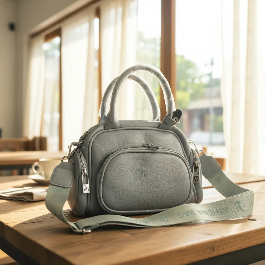 MORRAL CON BOLSILLOS ATHENA BAG