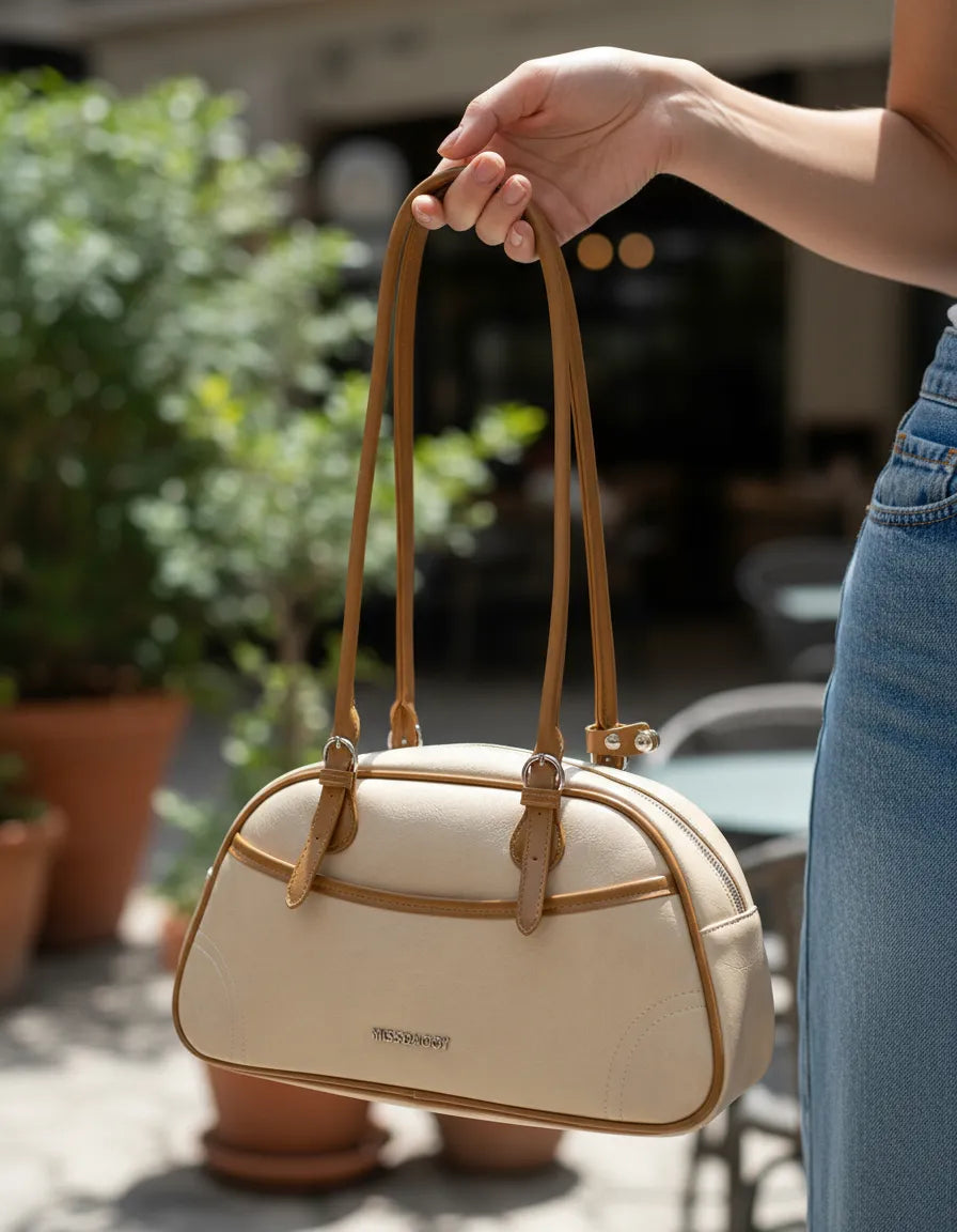 Cartera baguette Taoleyu cuero Pu