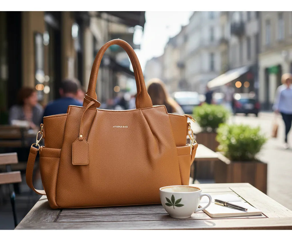 DUO CARTERA A4 + CARTERA BAGUETE ATHENA BAG