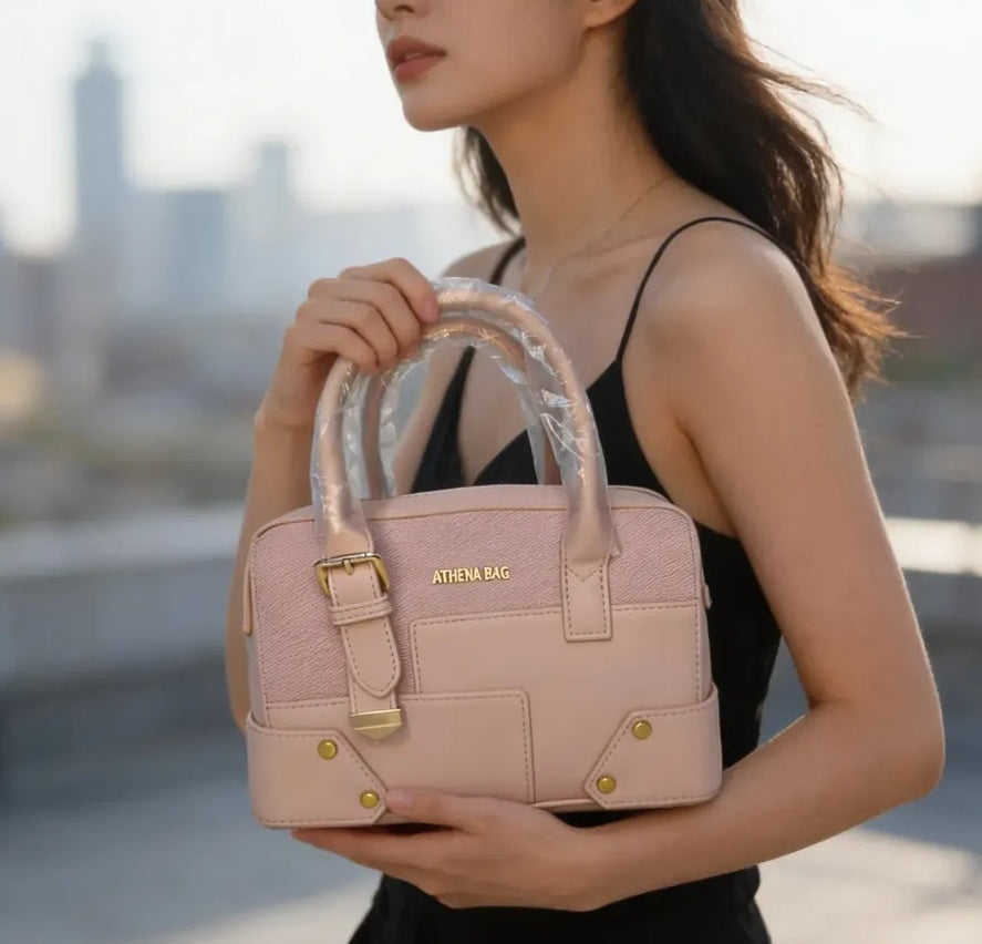 Cartera de mano morral A5 baúl Athena Bag