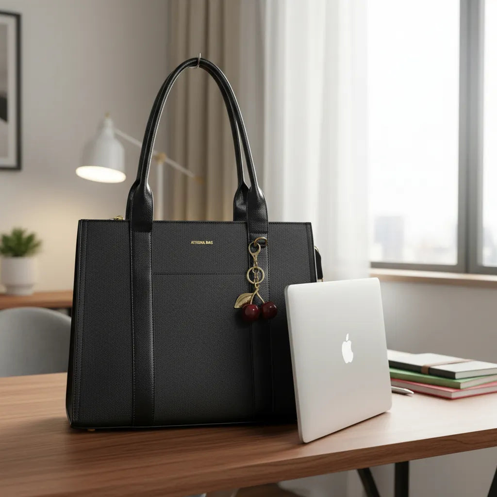 Cartera portalaptop 16 Athena Bag -2 piezas text