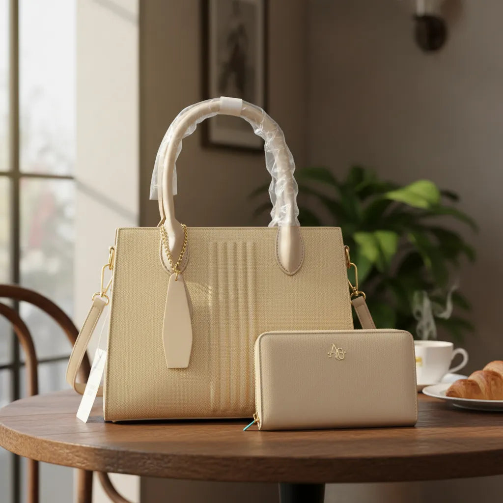 Cartera mediana A5 Athena Bag LINE - 2 piezas