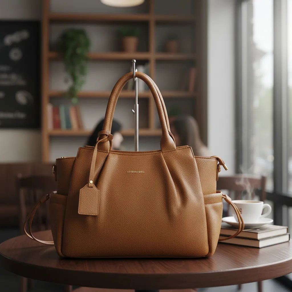 DUO CARTERA A4 + CARTERA BAGUETE ATHENA BAG
