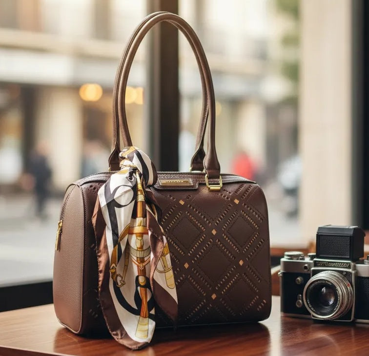 BOLSO MEDIANO A4 PAÑOLETA - CARVEN PARIS