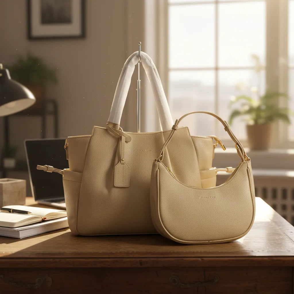 DUO CARTERA A4 + CARTERA BAGUETE ATHENA BAG