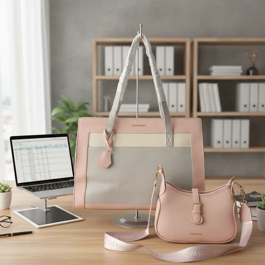 Cartera portalaptop 16 + Baguette - Golden Wolf