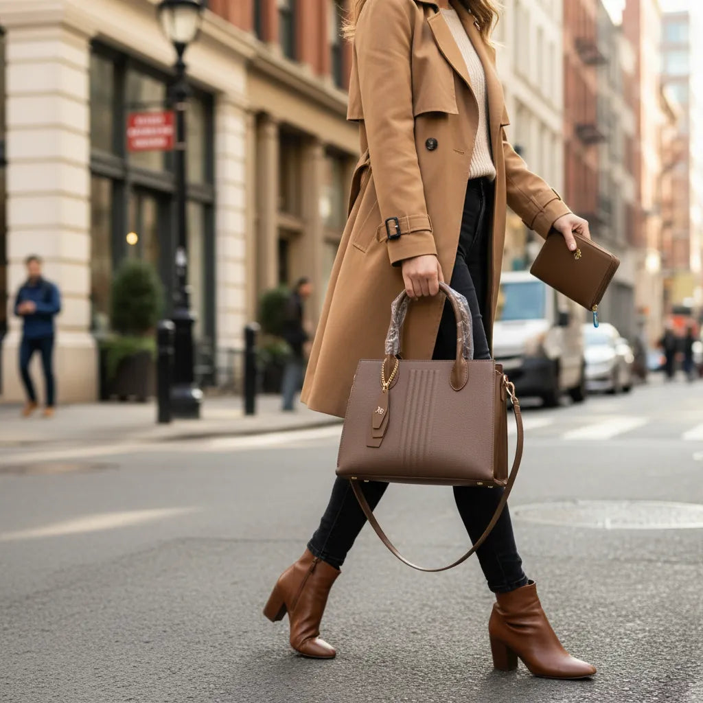 Cartera mediana A5 Athena Bag LINE - 2 piezas