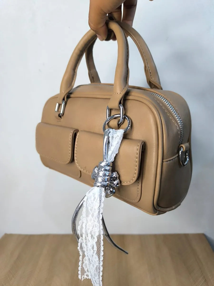 Cartera Morral Bandolera Tipo Baúl Gen