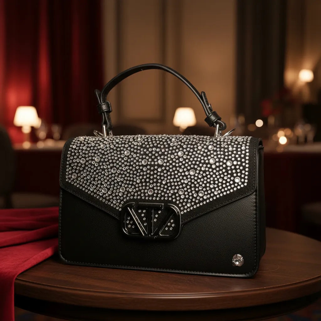 Cartera Morral De Fiesta En Pedrería Ardilla