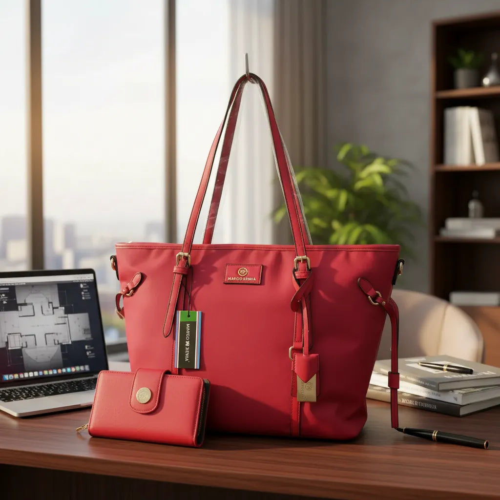 BOLSO PORTALAPTOP 16  TELA MARCO XENIA - 2 PIEZAS
