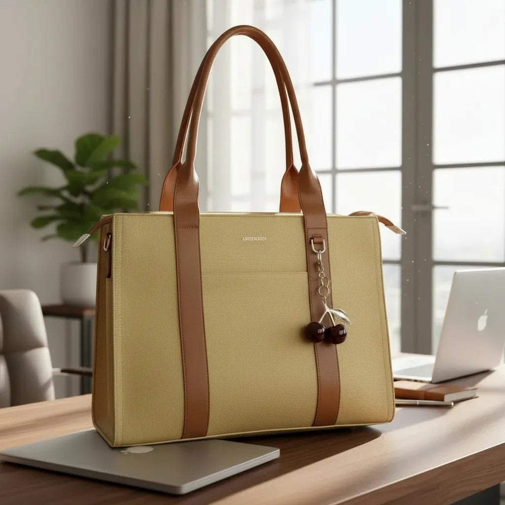 Cartera portalaptop 16 Athena Bag -2 piezas text