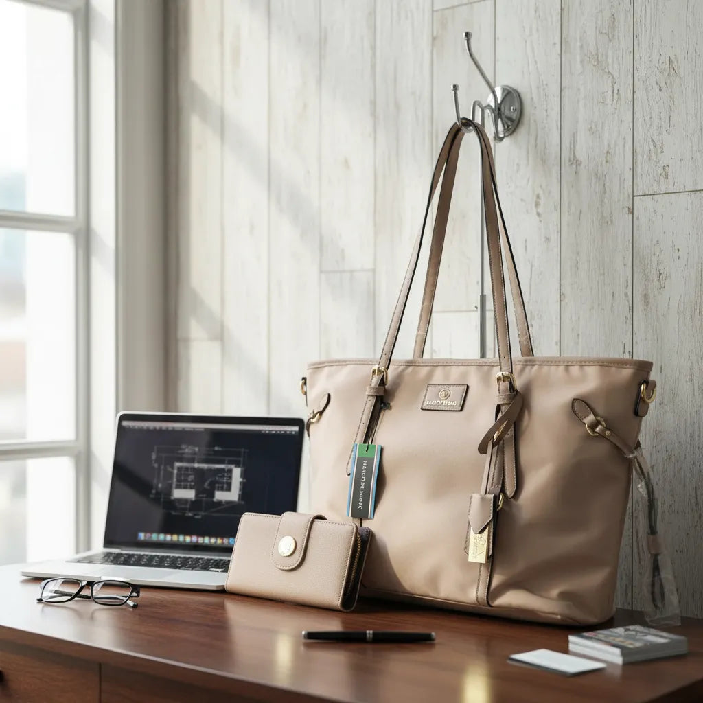 BOLSO PORTALAPTOP 16  TELA MARCO XENIA - 2 PIEZAS