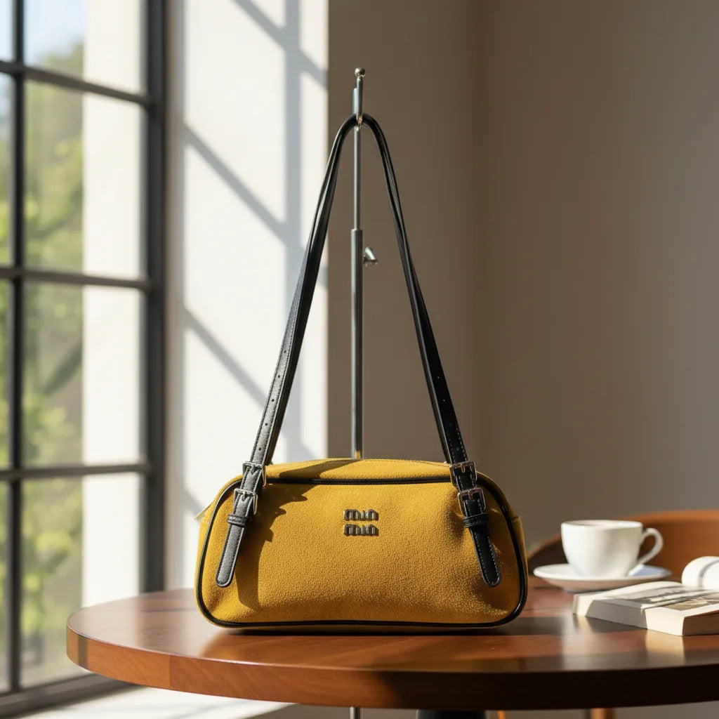 CARTERA BAGUETE GAMUZADO MIN MIN