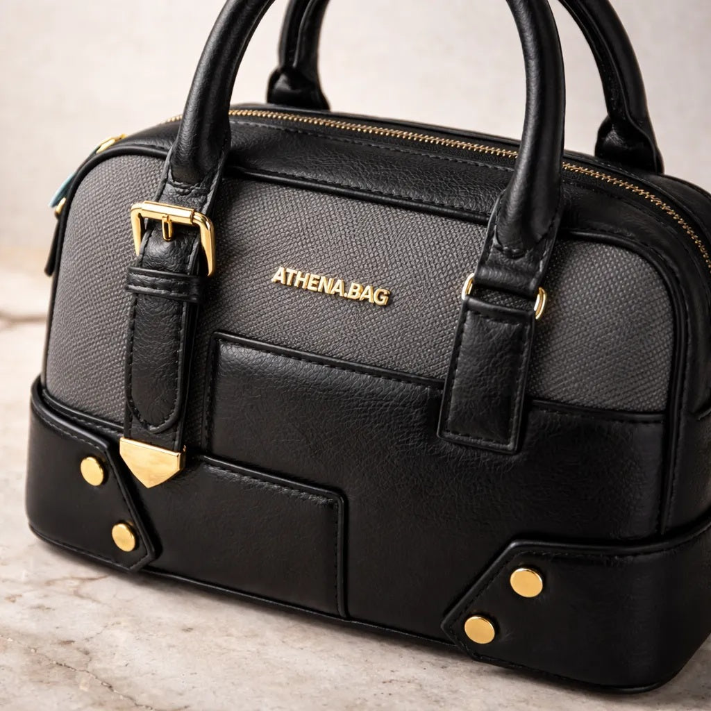 Cartera de mano morral A5 baúl Athena Bag