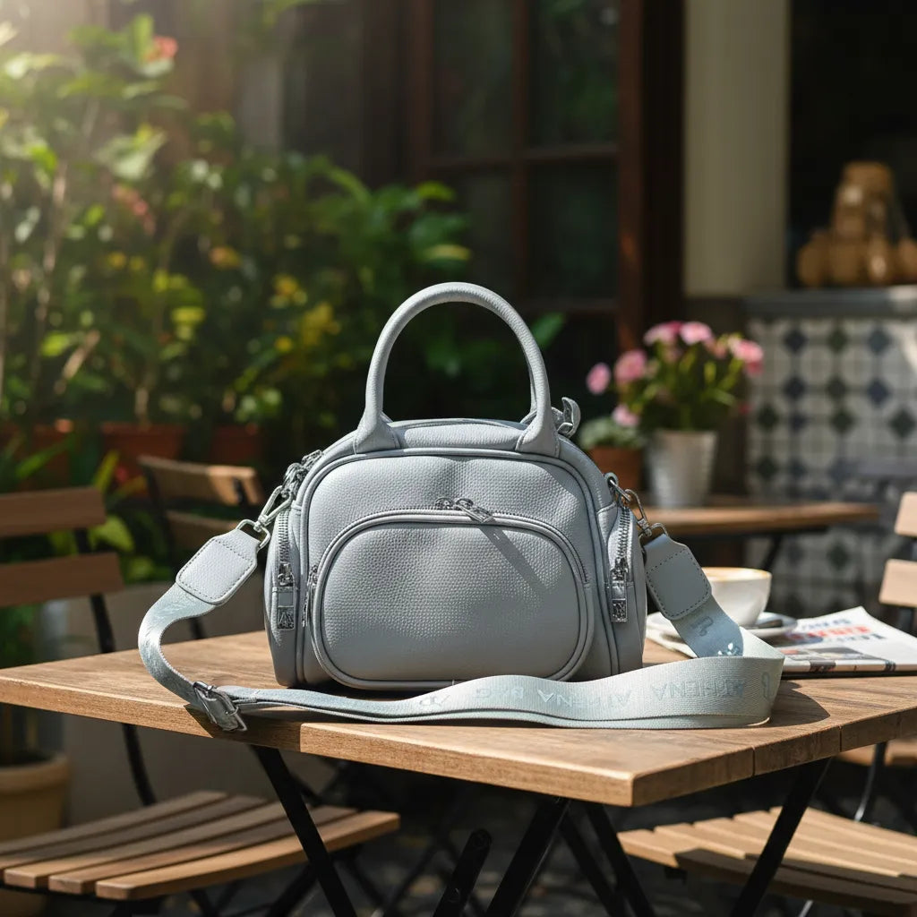 MORRAL CON BOLSILLOS ATHENA BAG
