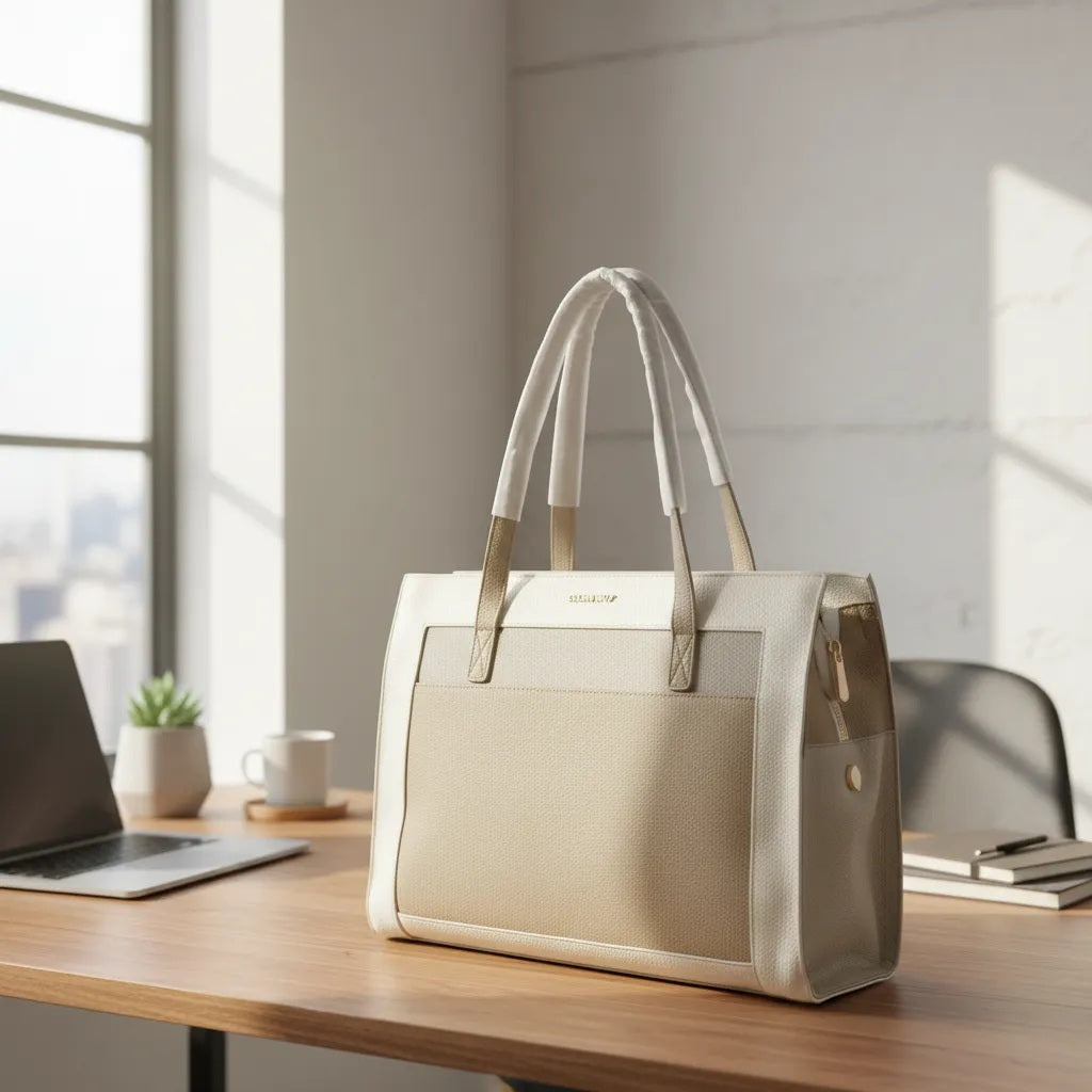 Cartera portalaptop 16 + Baguette - Golden Wolf
