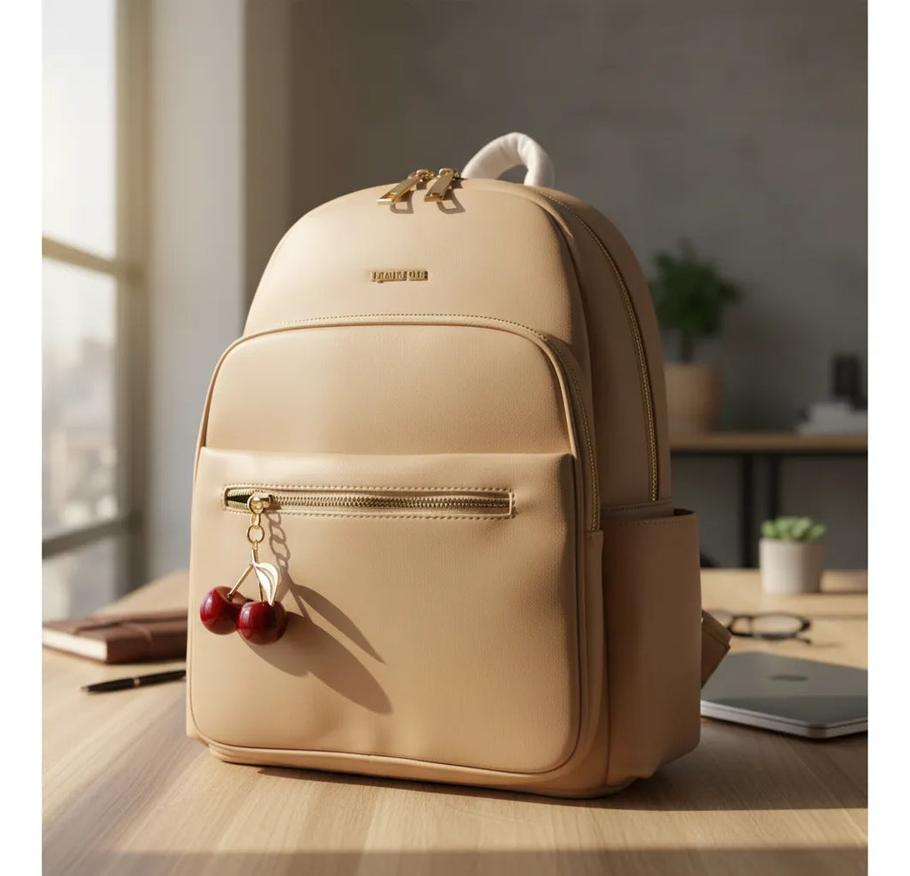 MOCHILA PORTALAPTOP 14.5 DAMA ATHENA BAG CON CEREZA