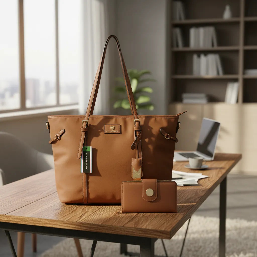 BOLSO PORTALAPTOP 16  TELA MARCO XENIA - 2 PIEZAS