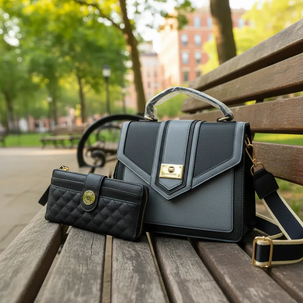 Cartera morral crossbody Marco Xenia + billetera
