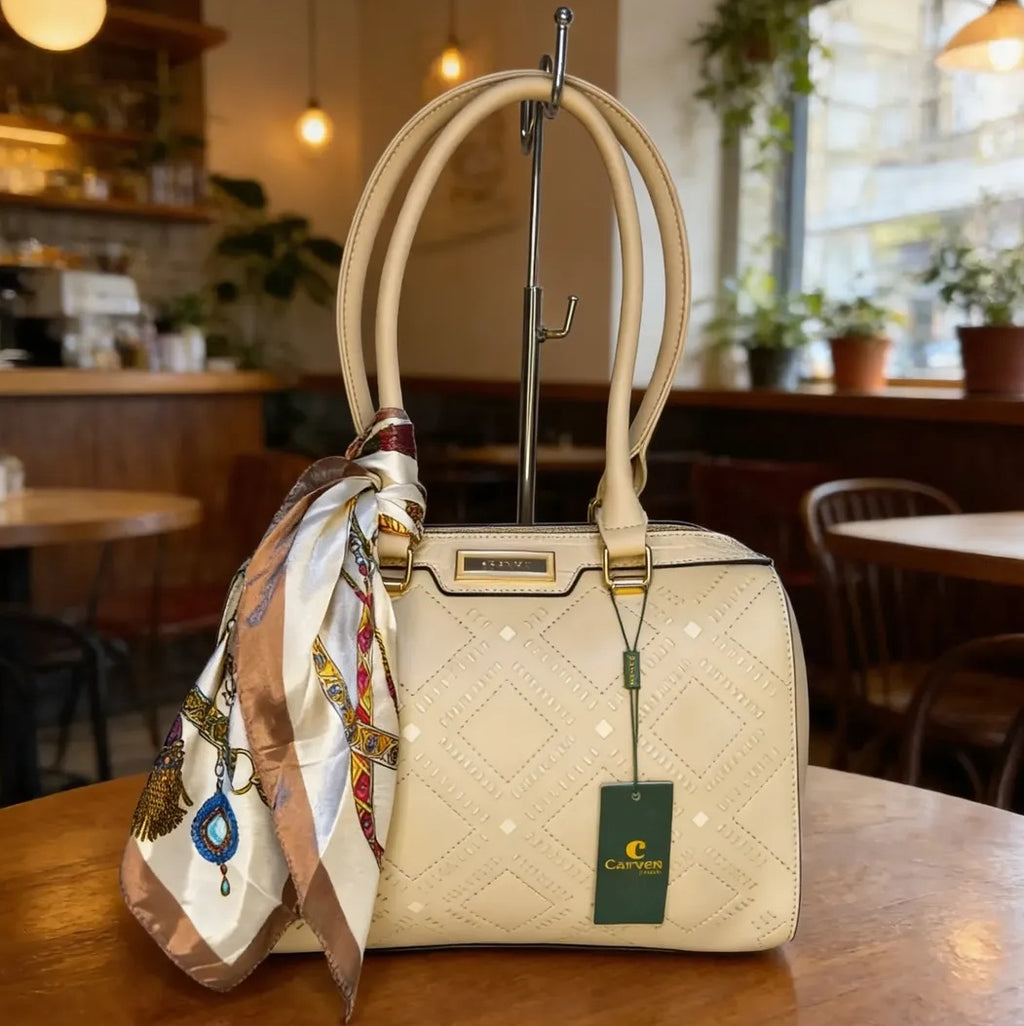 BOLSO MEDIANO A4 PAÑOLETA - CARVEN PARIS