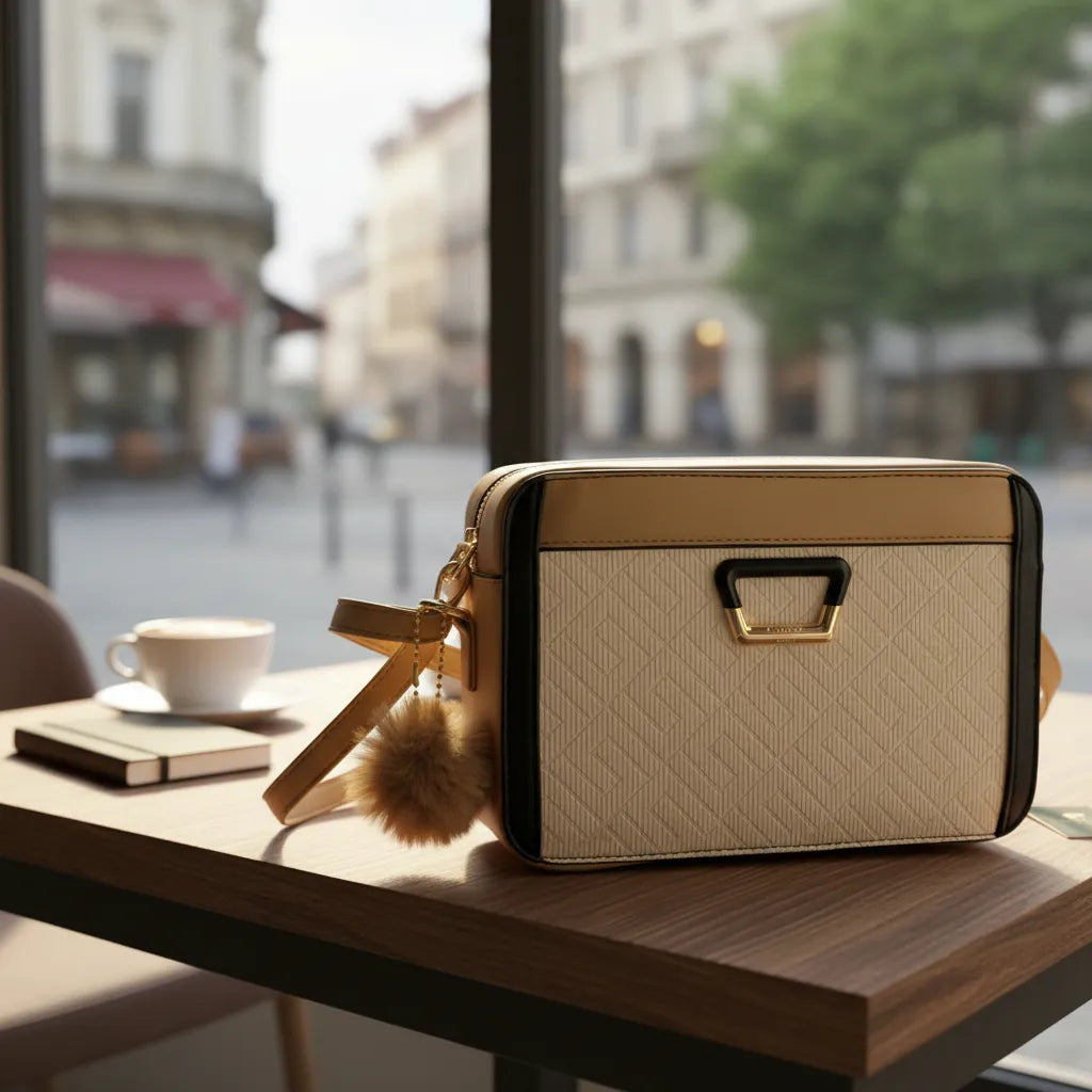 Cartera Morral Crossbody Para Dama Carven Paris Et