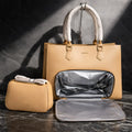 Cartera portalaptop 17´ con portalonchera - 2 piezas AB premium