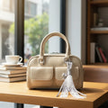 Cartera Morral Bandolera Tipo Baúl Gen