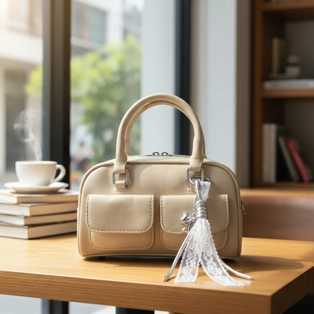 Cartera Morral Bandolera Tipo Baúl Gen