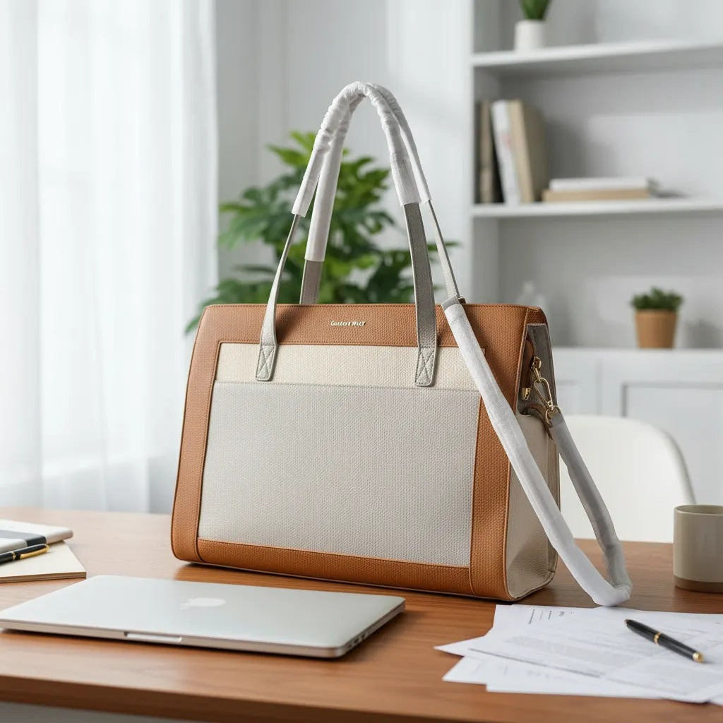 Cartera portalaptop 16 + Baguette - Golden Wolf