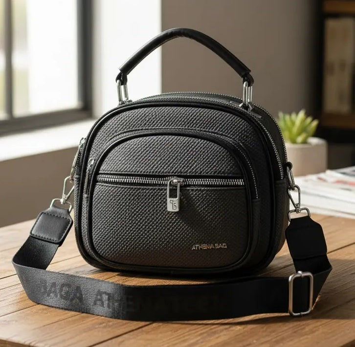 CARTERA MORRAL ATHENA BAG TEXT