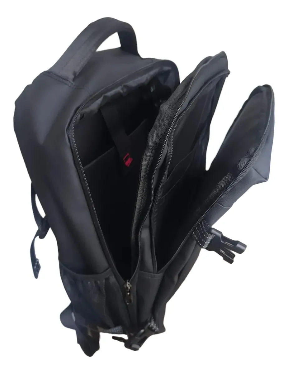 MOCHILA PORTALAPTOP 16.5" VARON CUERO PU ARDILLA ROJA