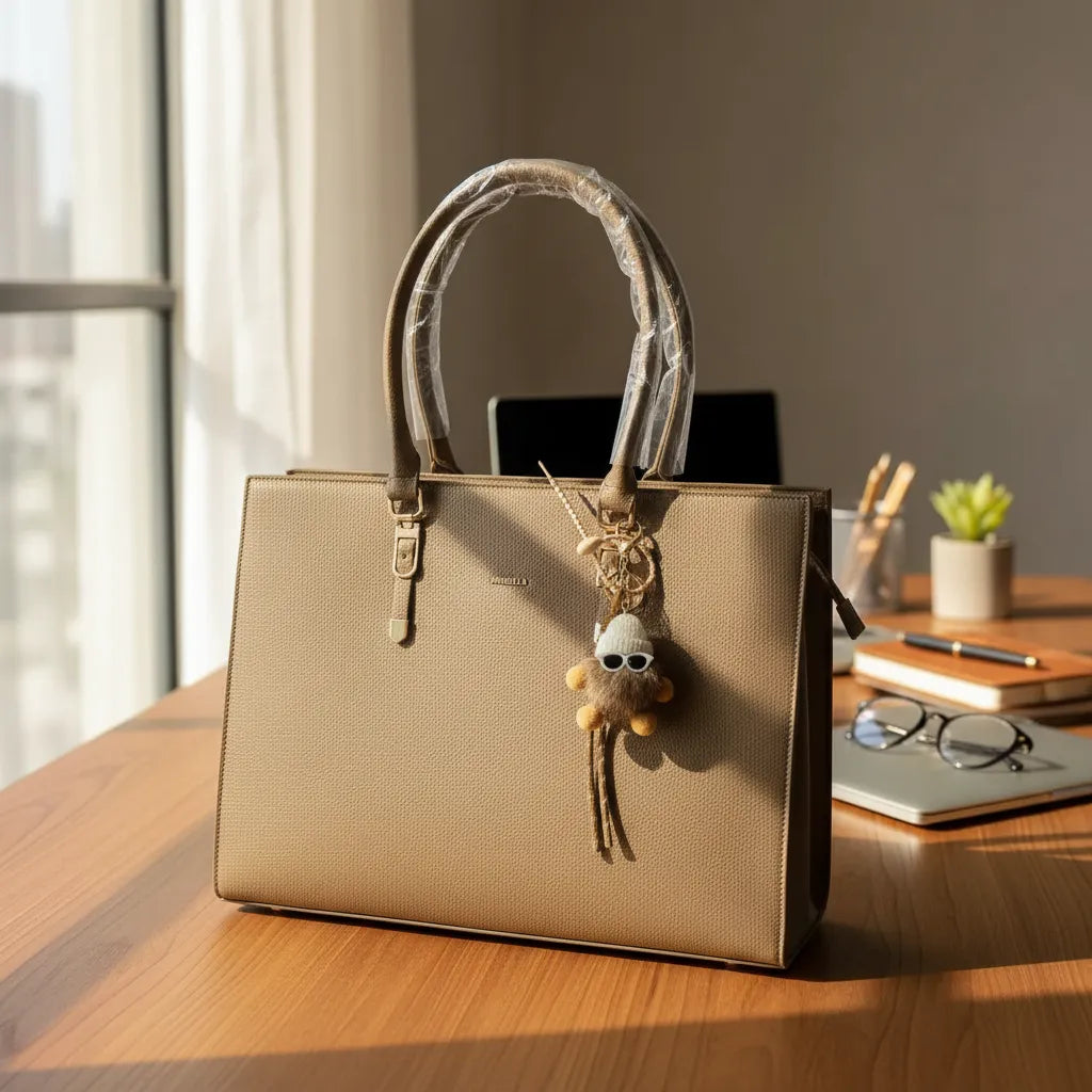 Cartera portalaptop 17' con llavero Unibella