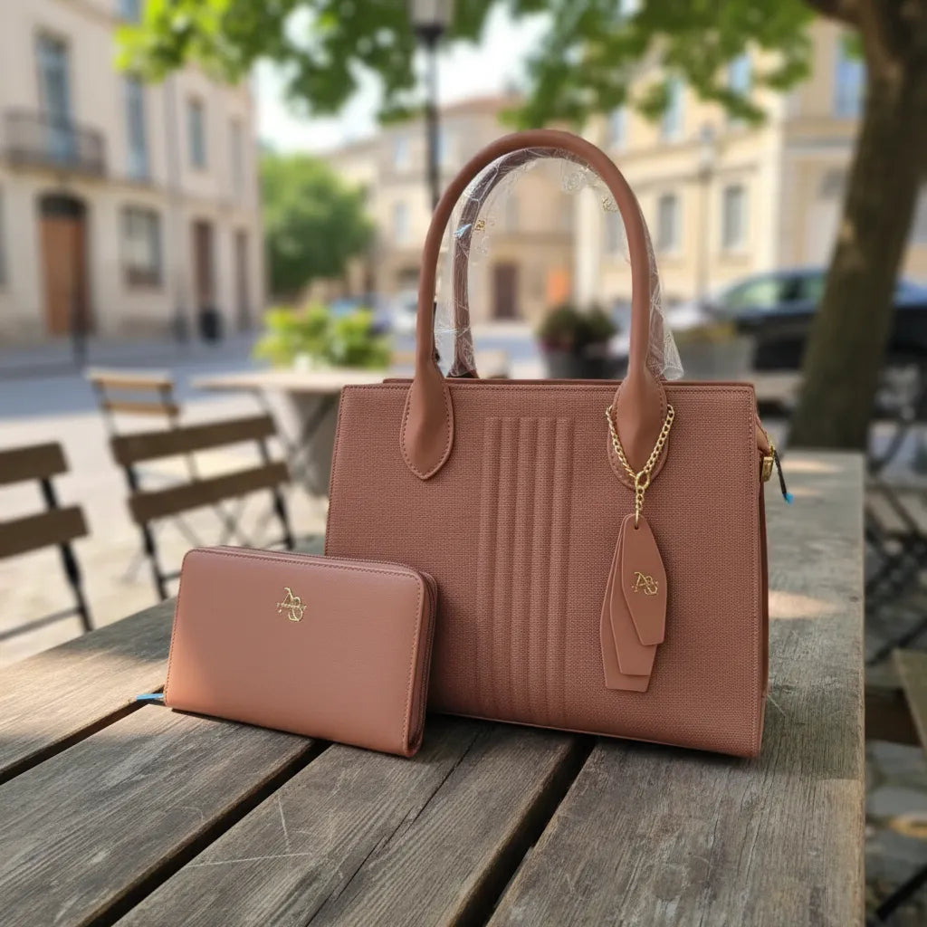 Cartera mediana A5 Athena Bag LINE - 2 piezas