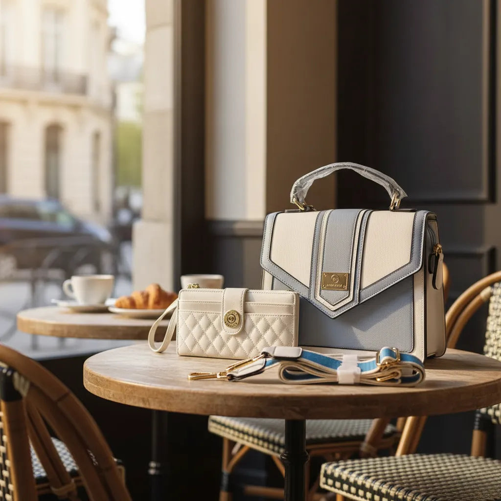 Cartera morral crossbody Marco Xenia + billetera