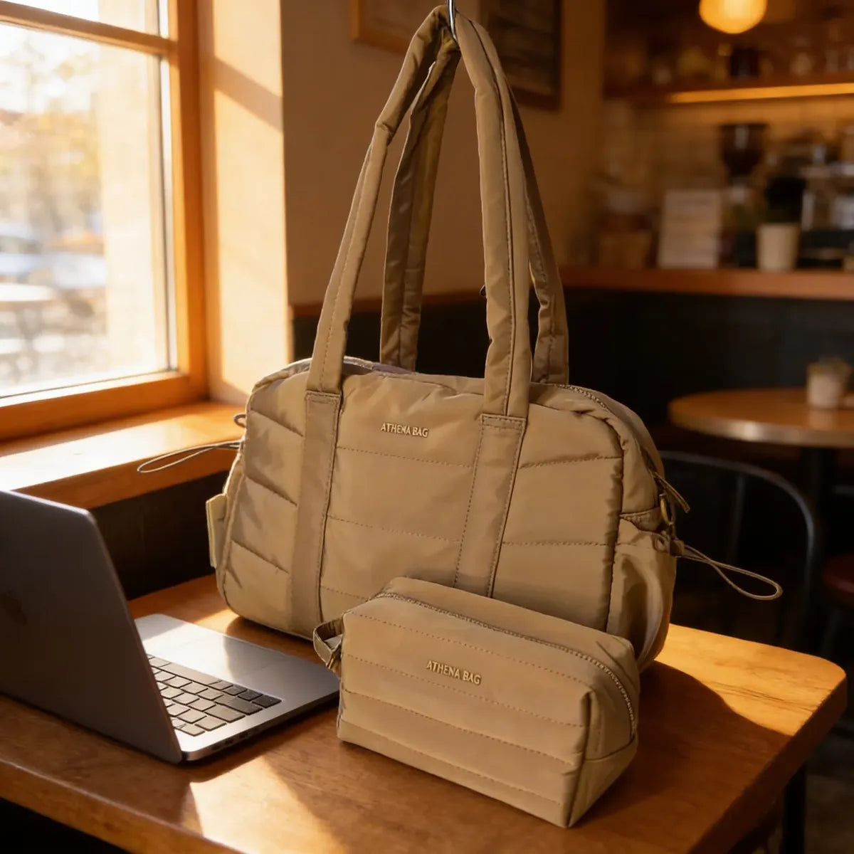 Bolso portalaptop 16´ Puffer AB Premium - 2 piezas
