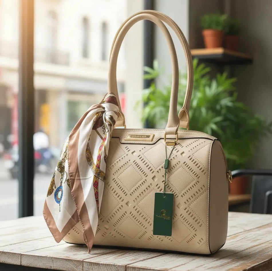BOLSO MEDIANO A4 PAÑOLETA - CARVEN PARIS
