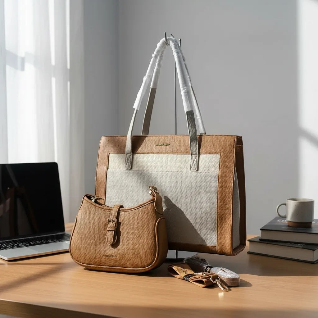 Cartera portalaptop 16 + Baguette - Golden Wolf