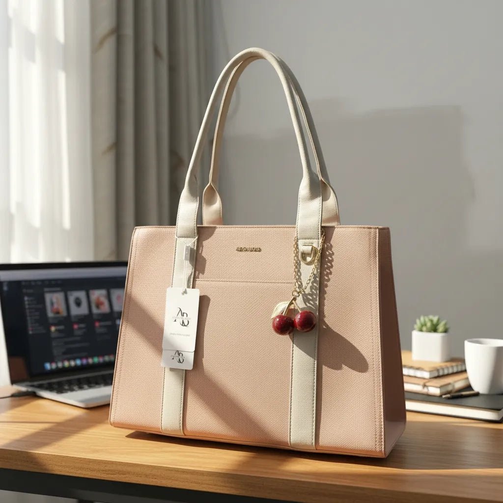 Cartera portalaptop 16 Athena Bag -2 piezas text