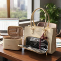 Cartera portalaptop 14´ con portalonchera - 2 piezas AB premium