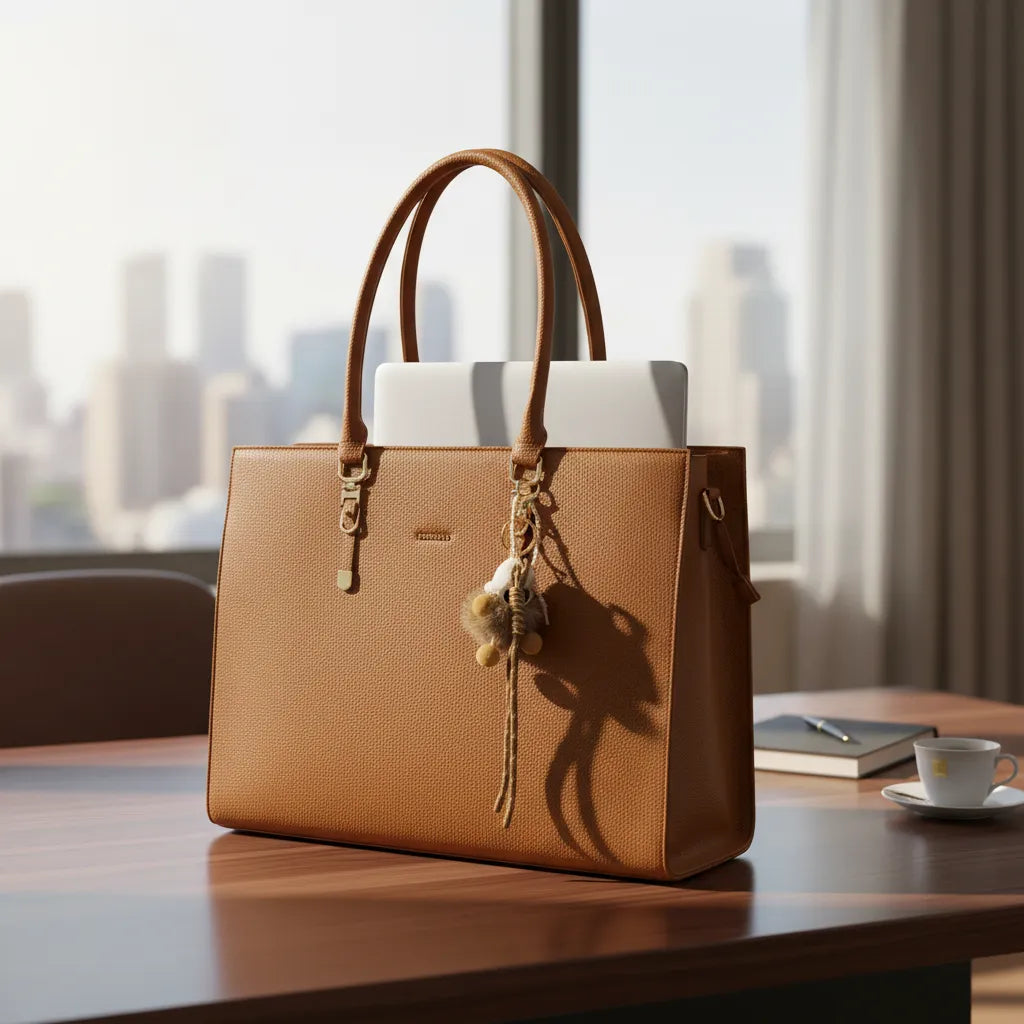 Cartera portalaptop 17' con llavero Unibella
