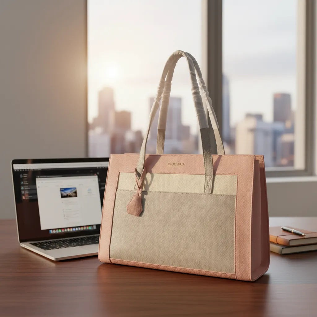Cartera portalaptop 16 + Baguette - Golden Wolf