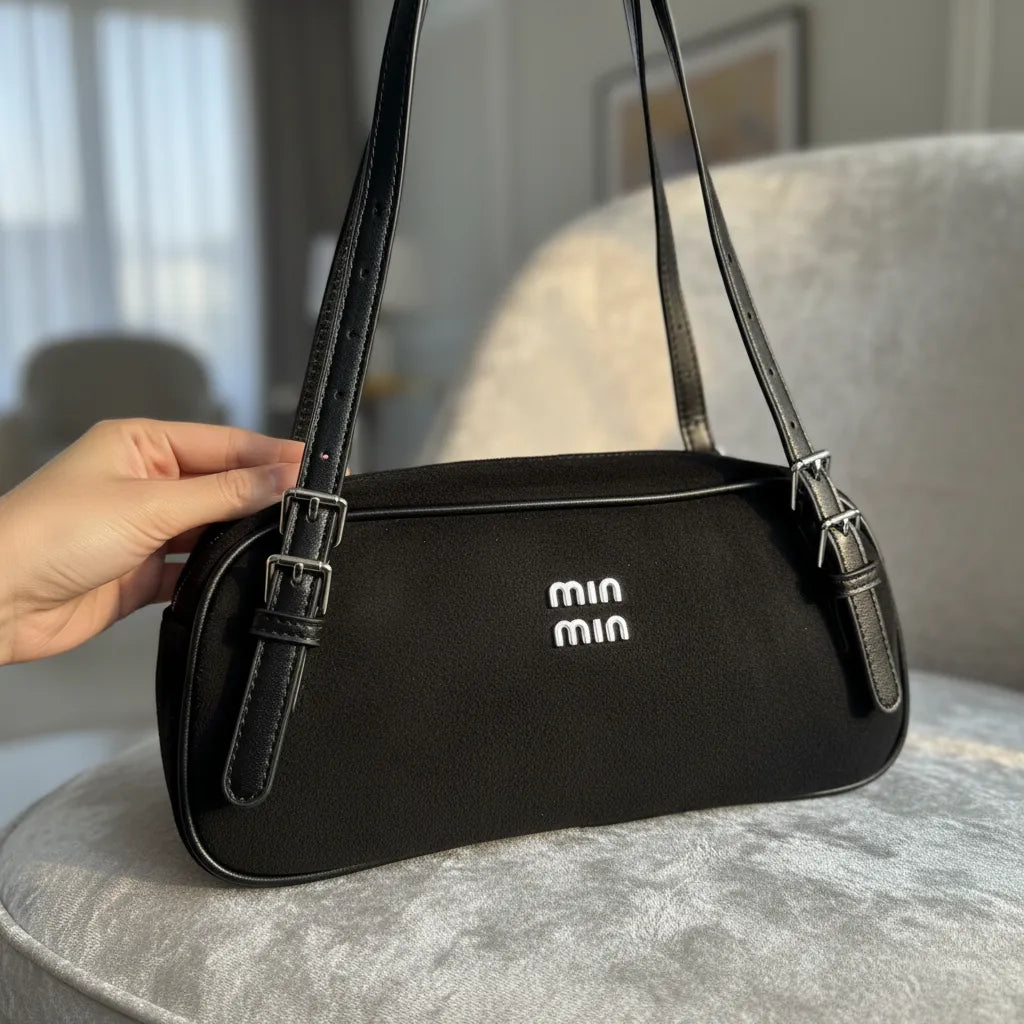 CARTERA BAGUETE GAMUZADO MIN MIN