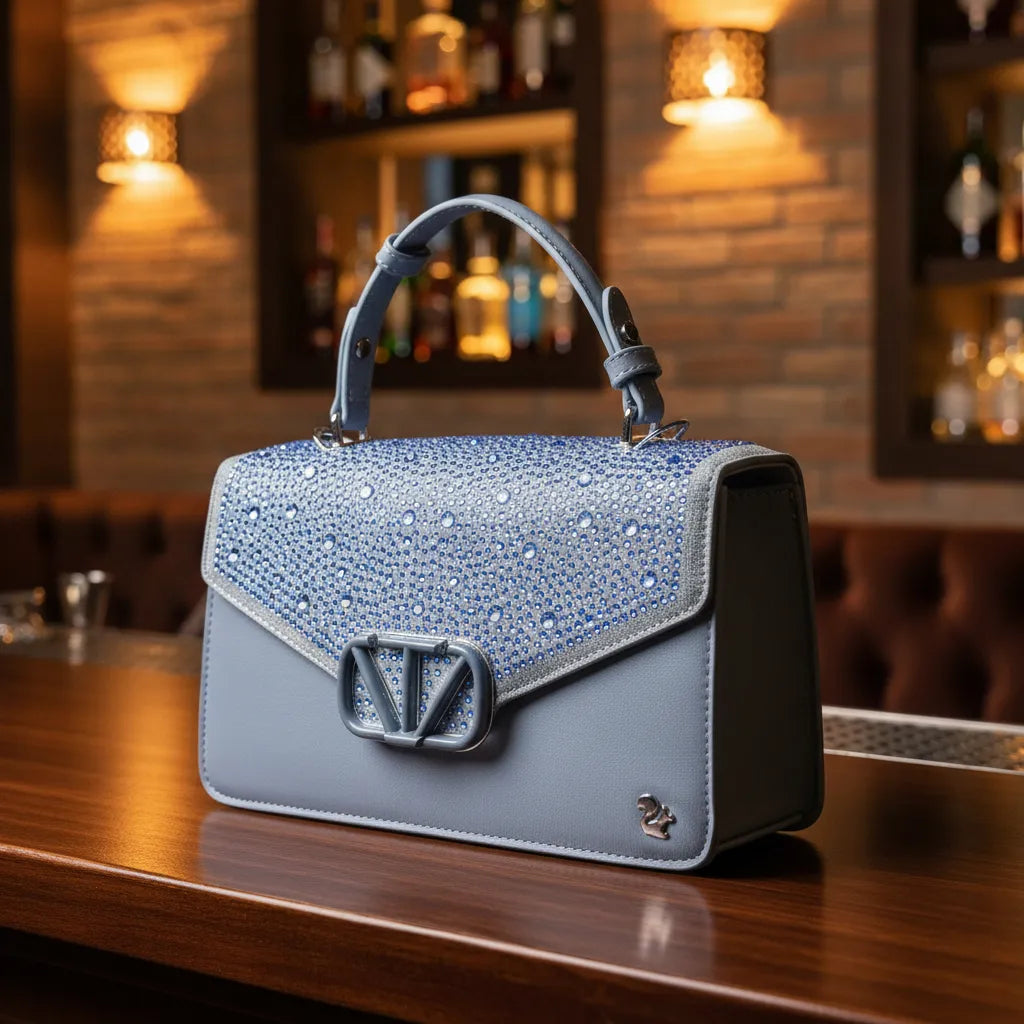 Cartera Morral De Fiesta En Pedrería Ardilla