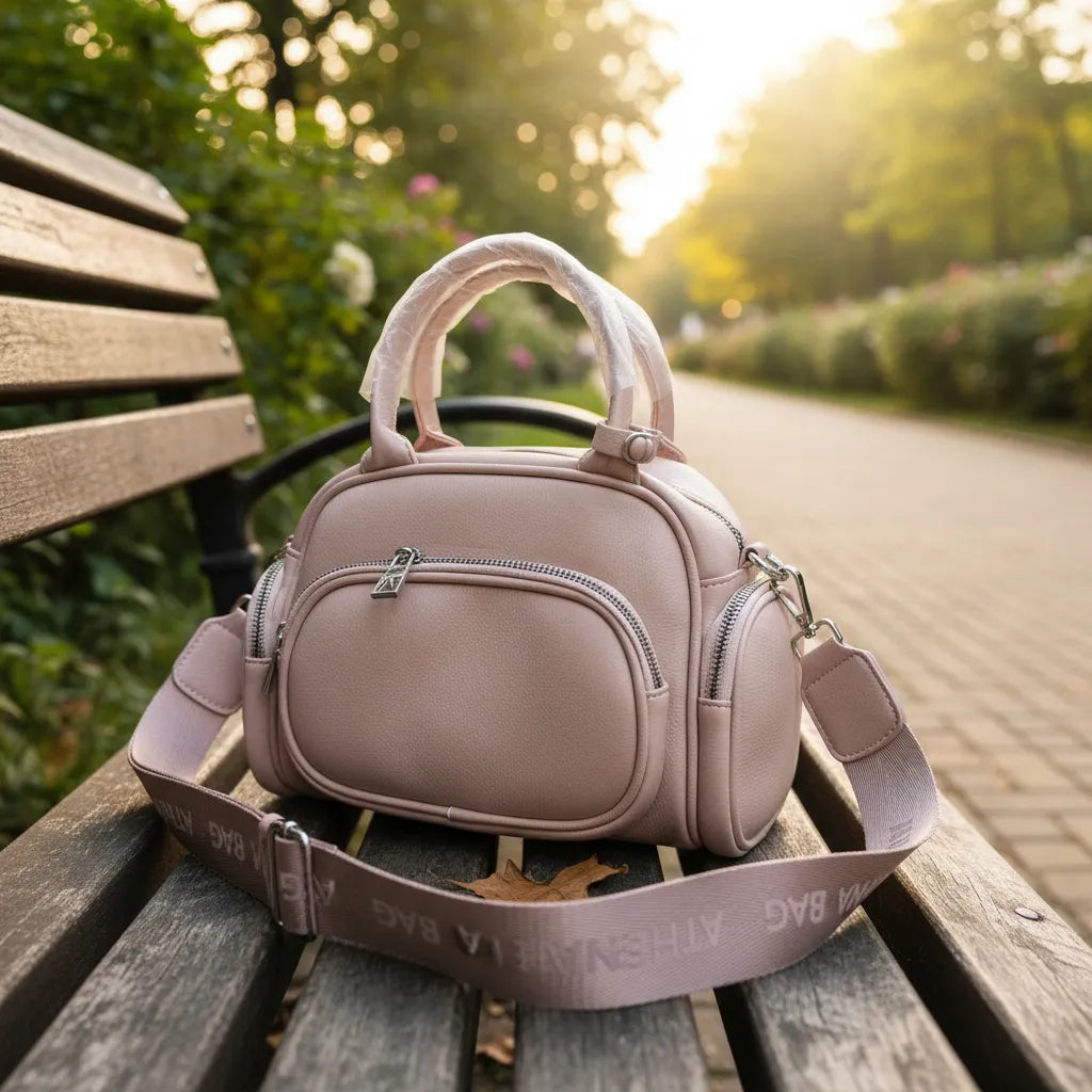 MORRAL CON BOLSILLOS ATHENA BAG
