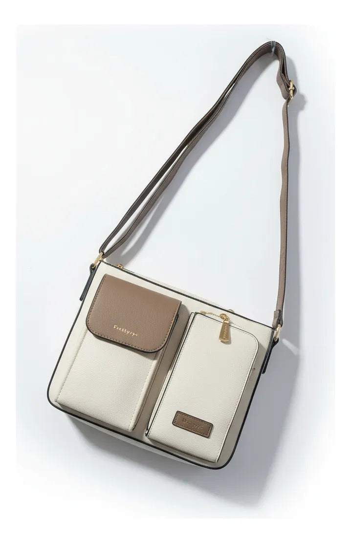 CARTERA MORRAL PORTACELULAR Y TARJETERO PRETTYZY