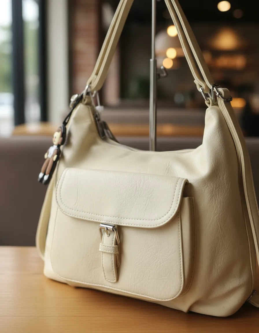 CARTERA MOCHILA 2 EN 1 CON BOLSILLO