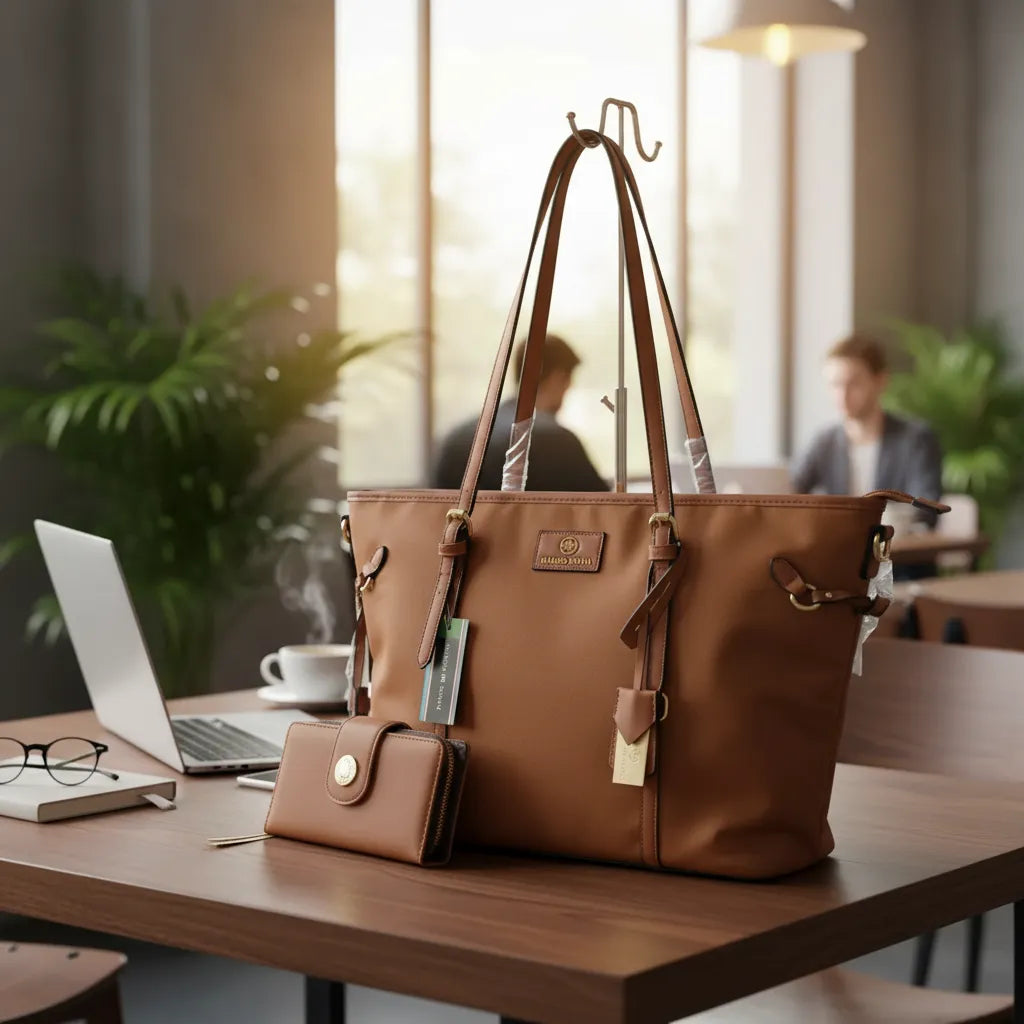 BOLSO PORTALAPTOP 16  TELA MARCO XENIA - 2 PIEZAS