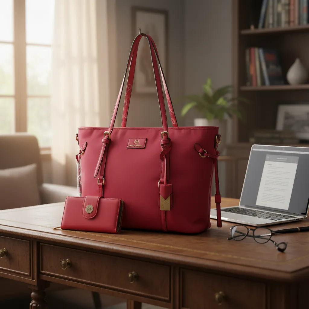 BOLSO PORTALAPTOP 16  TELA MARCO XENIA - 2 PIEZAS