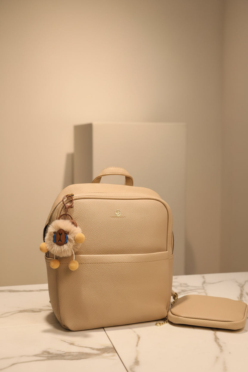 MOCHILA PARA DAMA A5 UNIBELLA + NECESER 2 EN 1
