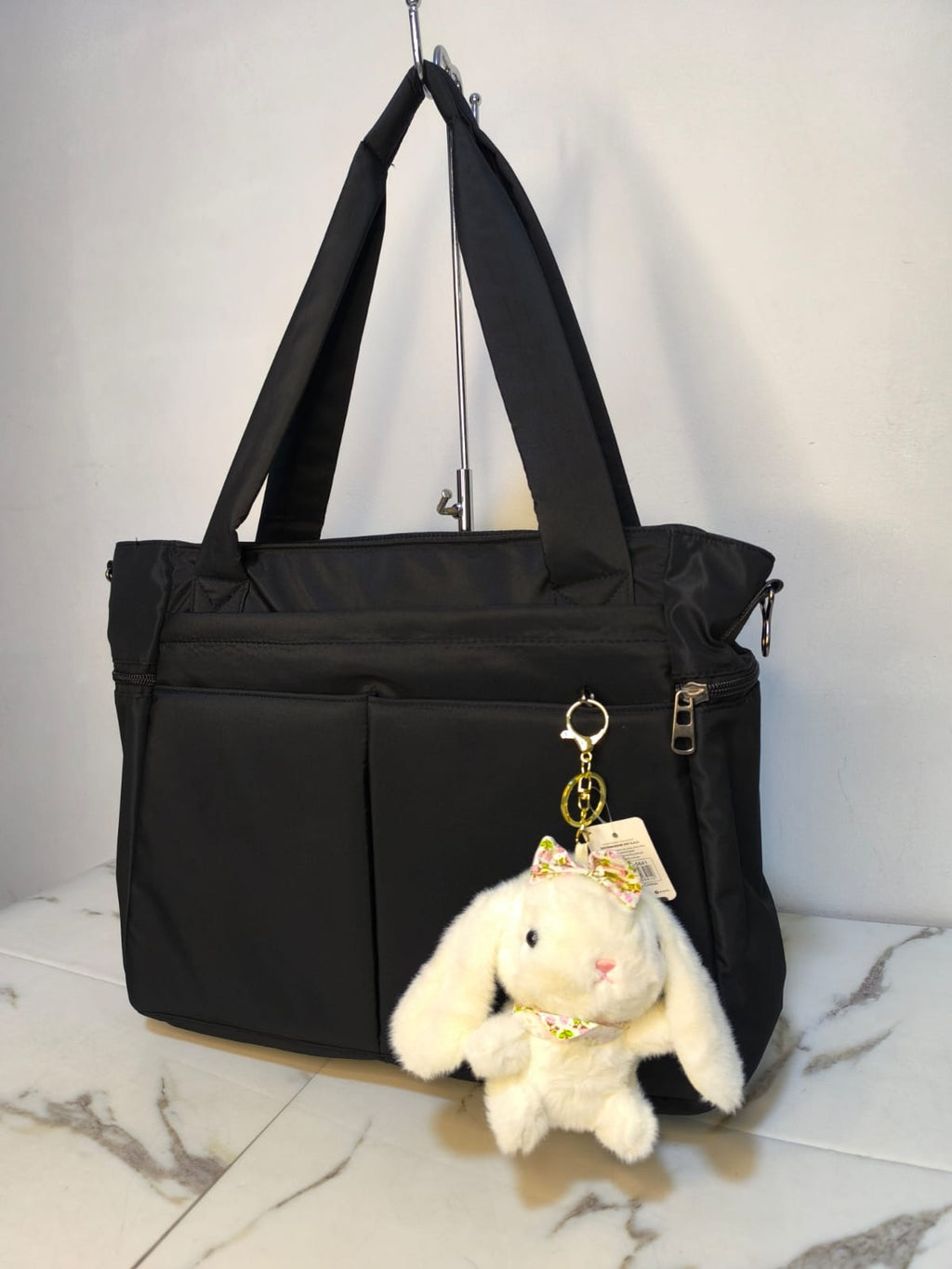 CARTERA PORTALAPTOP 16' IMPERMEABLE + LLAVERO CONEJO